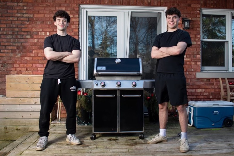 Jacob and Lucas — Backyard Barbecue Boys